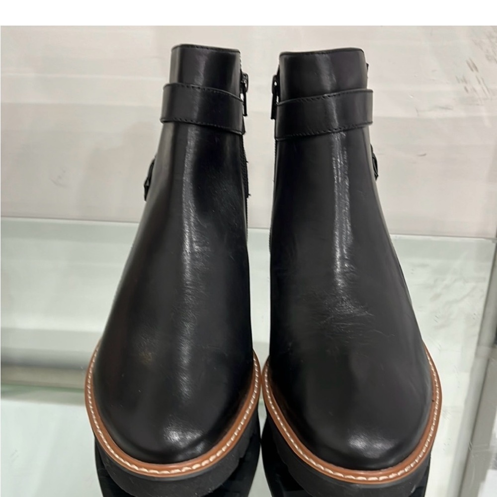Naturalizer Black Ankle Boots